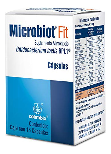Microbiot Fit de 15 cápsulas - Microbiot